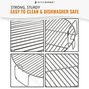 3 inch Stainless Steel Grill Rack - Kitchen Parts America