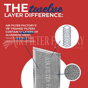 2-Pack Air Filter Factory Replacement For GE WB06X10608 Microwave Oven 12-Layer Aluminum Grease Filter - Grill Parts America