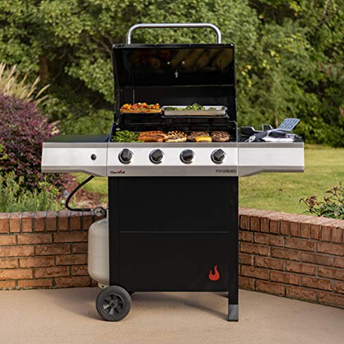 Char-Broil 463350521 Performance 4-Burner Cart-Style Liquid Propane Gas Grill, Black - Grill Parts America