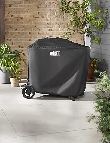 Weber Traveler Premium Grill Cover, Heavy Duty and Waterproof - Grill Parts America