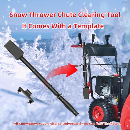 BiLLNE 731-2643 Snow Thrower Chute Clearing Tool Compatible with for MTD Snow Blower Shovel Chute Replacement Parts - Grill Parts America