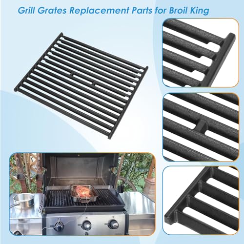 BBQration 15 Inch Grill Grate for Broil King Grill Replacement Parts 9865-54 9453-54 9453-57 9453-64 9453-67 Signet 20, 90, 390 Crown 40, Grill Parts for Broil-Mate, Silver Chef, Sterling and More - Grill Parts America