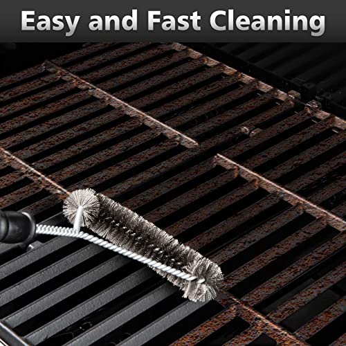 UikJOY Cast Iron Grill Grate Replacement Part for Chargriller 5050 2121 3001 3008 3030 3072 3232 3725 4000 4008 4208 Gas Grill, Grill Cooking Grid Grates for Char Griller (19 3/4" x 6 3/4" Each) - Grill Parts America