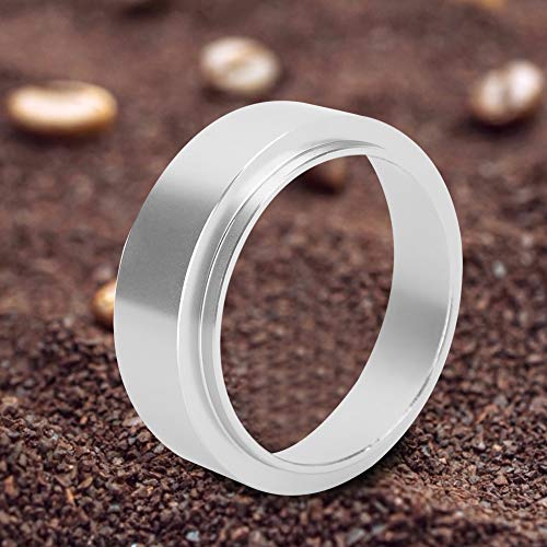 Dosing Ring Funnel, Aluminum Coffee Dosing Ring Funnel, Espresso Dosing Funnel Coffee Cafe Barista Replacement Parts Coffee Powder Ring Coffee Machine Accessories(51mm)(51mm) - Kitchen Parts America