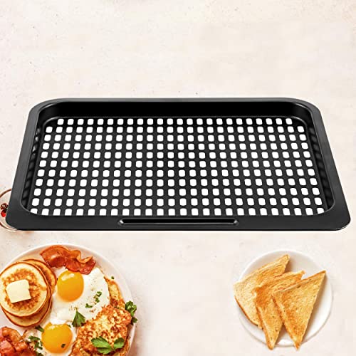 Cooking Tray for Instant Vortex Plus 10 Quart Air Fryer,3 Pcs Replacement Cooking Trays for Innsky 10.6 Quart Air Fryer Oven,Nonstic Cooking Rack,Air Fryer Replacement Parts and Accessories - Grill Parts America