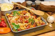 EaZy MealZ Crisping Basket & Tray Set | Air Fry Crisper Basket | Tray & Grease Catcher | Even Cooking | Non-Stick | Healthy Cooking - Kitchen Parts America