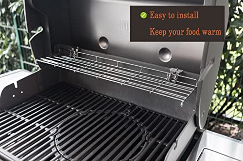 Weber Genesis Rib Rack 66044 Grill Warming Rack for Weber Genesis II 300 Series, Genesis II E ...