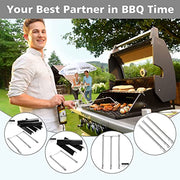 UikJOY 19.5 Inch Grill Burner Tube Replacement Parts for Weber Genesis 300 Series, Gas Grill Burner for Genesis E/S 310, 320 & 330 (2011-2016), Genesis E310 E320 E330 EP310 with Front Control Knobs - Grill Parts America