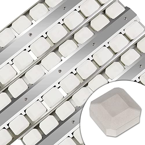 GasSaf Ceramic Briquettes Replacement for Lynx L27, L30, CS30 Gas Grill, Set of 50 PCS briquettes - Grill Parts America