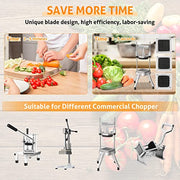 WICHEMI Dicer Blades Commercial Vegetable Chopper Dicer Blade Replacement Stainless Steel Blade for Chopper Dicer Commercial Vegetable Fruit Dicer Replace Blade (3/8" Blade) - Kitchen Parts America