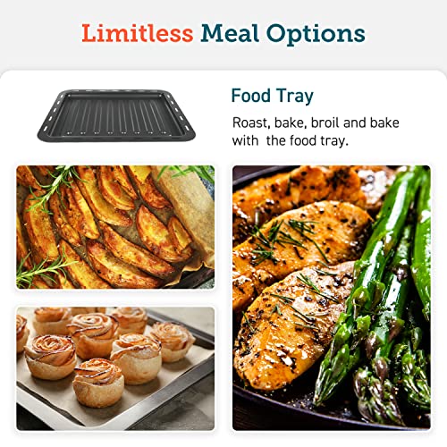 COSORI Air Fryer Toaster Oven Food Tray, Accessories for Bake and Roast, Non-stick Coating & Dishwasher Safe, 13.2 x 11 x 1.1 Inches, CTO-FT201-KUS - Kitchen Parts America