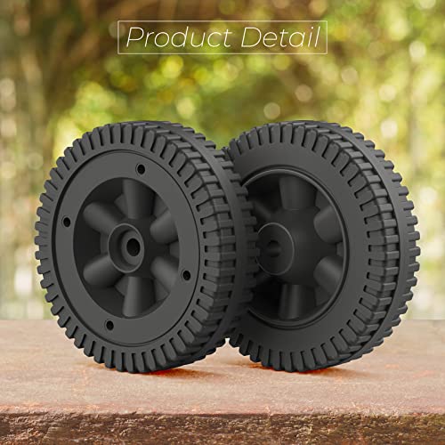 MAYITOP Gas Grill Wheels 2 Pack Replacement for Char-Broil Charbroil Thermos 5.9" W G206-0025-W1 - Grill Parts America