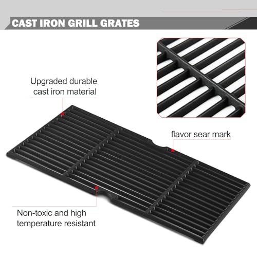 720-0830H Grill Grates Parts for Nexgrill Grill Replacement Parts 720-0888N 720-0670C Grates Expert Grill Parts 720-0789H Charbroil 4 Burner Grates 463241113 Stok SGP4130N Cooking Grates BHG Parts - Grill Parts America