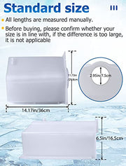 W10670845, WPW10670845 Refrigerator Ice Bucket Compatible with Whirlpool, Kenmore, kitchenaid, Amana Refrigerators, etc. Part Number: 2196091, 1115342, 1115372, 2152701, 2152702, etc. - Grill Parts America