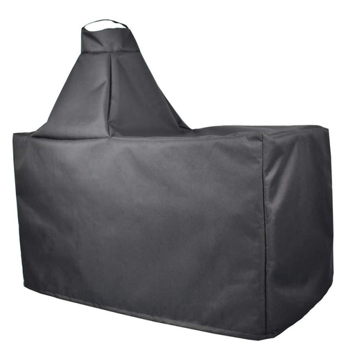 Mini LustrousGrill Cover Compatible with Large Big Green Egg, Large Ceramic Egg Type Kamado Table Cover, Waterproof Weather Resistant Cover, 60" L-27 W-31 H, Large(Black) - Grill Parts America