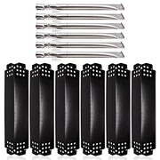 Grill Replacement Parts for Nexgrill 6 Burner 720-0898, 720-0898A, Nexgrill 720-0888, 720-0888N, 720-0830H, 720-0783E Gas Grill Models. Grill Burner Tubes, Heat Shield Tent Plates Replacement Kit - Grill Parts America