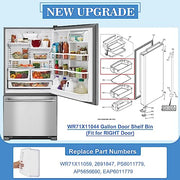 WR71X11044 Refrigerator Door Shelf Bin Compatible with GE Refrigerator Replacement Shelves Replaces WR71X11059, PS6011779, AP5656690, 2691847, EAP6011779 /Refrigerator Parts & Accessories - Grill Parts America
