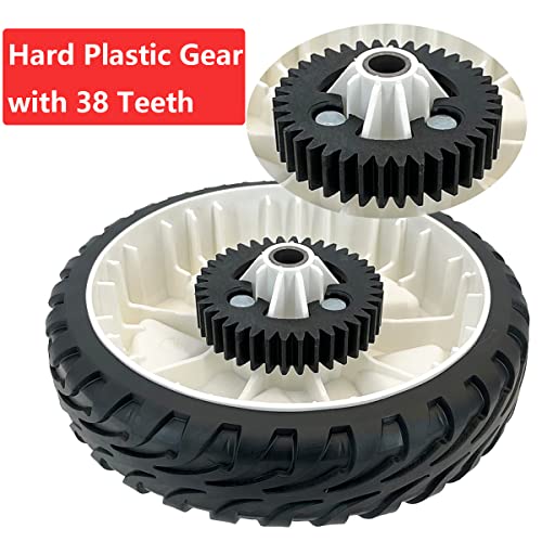 Cluparis 115-4695 Drive Wheel Replacement Tor o 8" Wheel Gear Assembly for 22"/55 cm RWD Recycler Push Lawn Mower 2 Pack - Grill Parts America