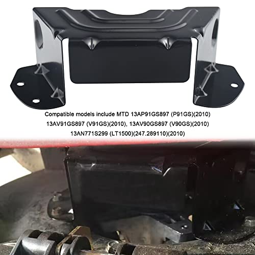 Lawn Mower Parts 783-06424A-0637 42 inch 46 inch Deck Spindle Pulley Belt Guard Cover Compatible with MTD &Troy-Bilt & Craftsman Lawn Mower - 2 Pack (Black), Red - Grill Parts America