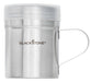 Blackstone 5072 10 Oz Stainless Steel Handle 2 Pack Versatile Dredge Shaker with Lid for Sugar, Cinnamon, Pepper, Salt, Seasonings, Spice Can Container Tins for Home, Café, Restaurant - Grill Parts America