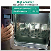 ThermoPro TP50 2 Pieces Digital Hygrometer Indoor Thermometer Room Thermometer and Humidity Gauge with Temperature Humidity Monitor - Grill Parts America