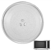 9.6" / 24.5cm Microwave Glass Plate - Fits Virtually All Small Microwaves - Microwave Glass Turntable Plate Replacement - for Small Microwaves - Grill Parts America