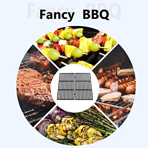 GasSaf 17.5" Grill Grates Replacement for Weber 7638, Spirit 300, Spirit E/S 310, E/S 320, E/S 330, Spirit 700, Genesis 1000-3500, Genesis Gold Silver Platinum B/C, Weber 900, Replaces for 7639 65906 - Grill Parts America