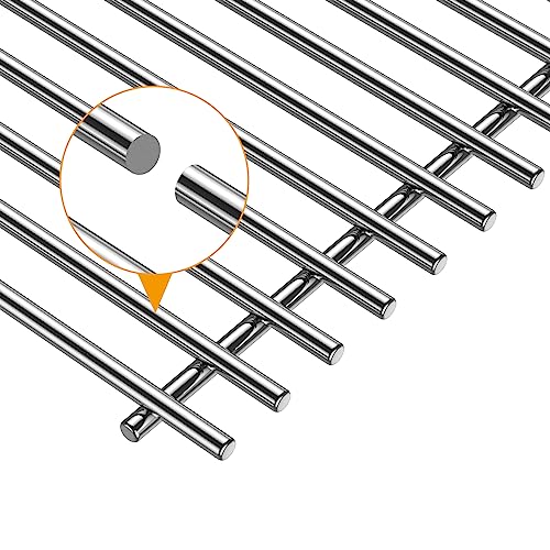 SafBbcue 7528 Grill Grates Replacment for Weber Genesis 300 Series Grill Parts Weber Genesis E-310 E-320 E-330 S-310 S-320 S-330 Grills, Weber 7528 Genesis Stainless Steel Grates 19.5" - Grill Parts America