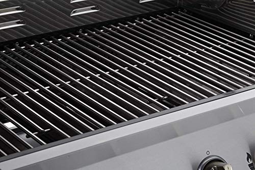 Zljiont Repair Parts Porcelain Steel Heat Plate, Heat Tent, Burner Cover, Heat Shield 105-13003 Replacement for Dyna-Glow 5 Burner DGE 530/486 Series DGB390SNP-D, DGB390GNP-D Gas Grill Models - Grill Parts America