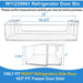 UPGRADED W11239961 Refrigerator Door Shelf Bin Compatible with Whirlpool Refrigerator Door Shelf Replacement Parts AP6333410, W10900538,4591452,PS12578777, Fit WRS321SDHZ01,WRS315 Shelf, WRS311,WRS325 - Grill Parts America