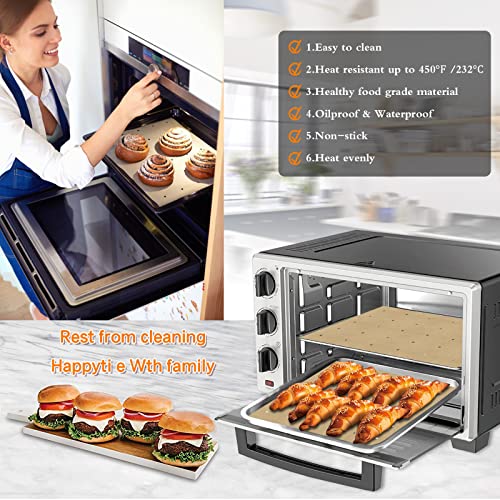 WMKGG 100 PCS Air Fryer Oven Liners, 13 x 12 inch Perforated Rectangular Air Fryer Parchment Paper Disposable Liners for Ninja Foodi Air Fryer, XL Air Fryer, Cuisinart, Breville Toaster Oven - Kitchen Parts America
