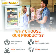 241993101 Refrigerator Crisper Cover Support Premium Replacement Part by Canamax - Compatible with Frigidaire & Kenmore Refrigerators - Replaces AP4427109, 1513082, 240423701, 7241993101 - PACK OF 4 - Grill Parts America
