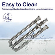 YOUFIRE Gas Grill Burner 19 1/8" x 6" Stainless Steel BBQ Replacement Parts for Brinkmann/Charmglow 810-8905-S and DCS Gas Grills, 3 Pack Burner Tube Grill Pipe Accessories - Grill Parts America