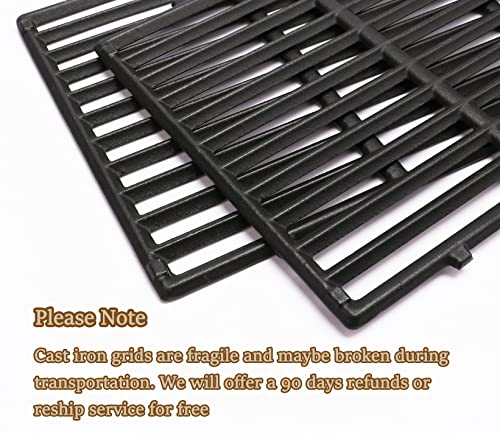 QuliMetal 18.7" Cooking Grates for Weber Genesis II 400 and Genesis II LX 400 Series, Genesis ll LX 400 Series Gas Grills, Replacement for Weber 66089 - Grill Parts America