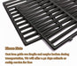 QuliMetal 18.7" Cooking Grates for Weber Genesis II 400 and Genesis II LX 400 Series, Genesis ll LX 400 Series Gas Grills, Replacement for Weber 66089 - Grill Parts America