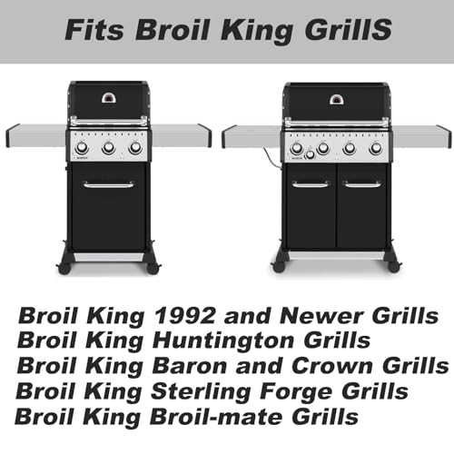 Baron 440 9221-64 Grill Grates Replacement Parts for Broil King Huntington Grill Parts Broilking 9221-54 6120-64 Baron 320 Broil Mate 7120-64 Huntington Rebel 6020-64 Gas Grill Cooking Grid Grates - Grill Parts America