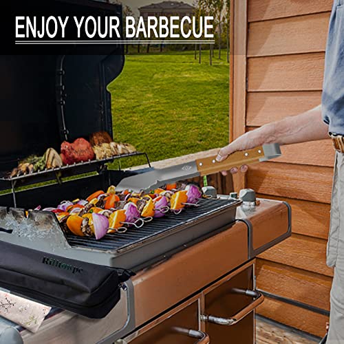 Grill Storage Bag, Grilling Bags for Outdoor Grilling, Grill Tool Storage, Grill Hardware & Tools BBQ Bag, Oxford Cloth BBQ tool Storage Storage Bag, Foldable Grill Bag for Camping and Hiking BBQ. - Grill Parts America