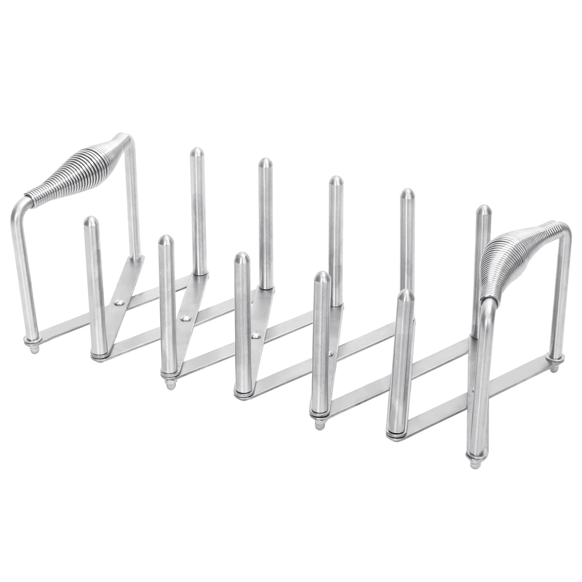 Kj Rib Rack Roast Rib Holder for Kamado Joe Junior Grill, Stainless Steel Telescop ...