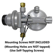 Fairview RV Camper LP Propane 2 Stage Automatic Changeover Regulator - Grill Parts America