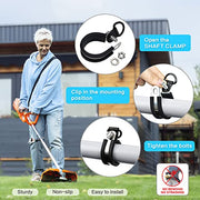 TIANAO Long Trimmer Strap, Reliable Shoulder Strap, Weed Eater Strap That Can Ease Your Work, Compatible with Leaf Blower/String Trimmers/Hedge Trimmer/Multi Head System/Blower. - Grill Parts America