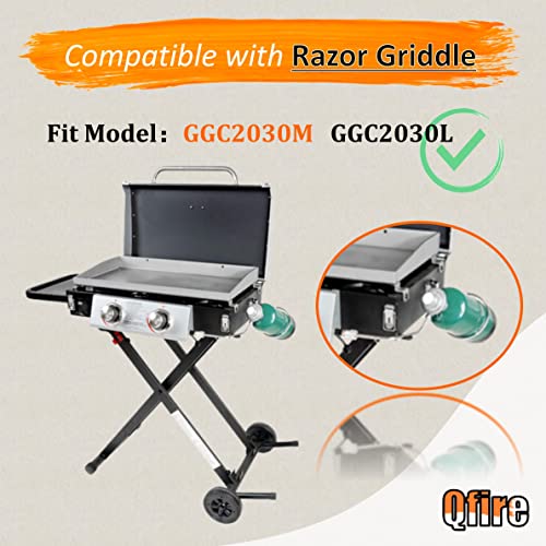 Regulator replacement Compatible with Blue Rhino Razor GGC2030M 25 Inch Outdoor 2 Burner Portable LP Propane Gas Grill Griddle - Grill Parts America