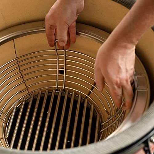Kamado Joe BJ-MCC24 Charcoal Basket Grill Accessory for Big Joe, Stainless Steel - Grill Parts America