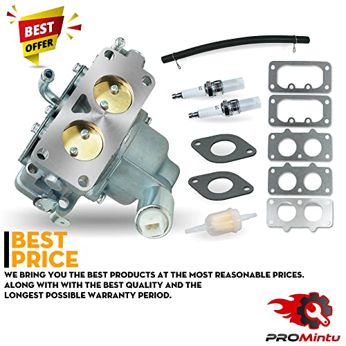 Carburetor Carb Replaces MIA12038 For John Deere Z445 Z655 EZTrak Zero Turn L118 L120 LA130 LA135 LA140 LA145 LA150 Lawn Tractor With Briggs Stratton 22HP 23HP 24HP 25HP 26HP 27HP V-Twin Intek Engine - Grill Parts America