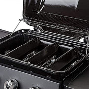 Hisencn Bundle of Grill Kits for DynaGlo DGC310CNP-D, DGC310RNP-D, DGC310BNP-D, Porcelain Steel Heat Plate and Cooking Grid for Dyna-Glo 3-Burner Propane Gas Grill - Grill Parts America