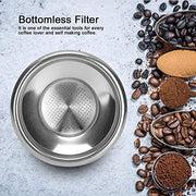 58mm Portafilter Basket, 1 Cup Stainless Steel Coffee Filter Basket - Kitchen Parts America