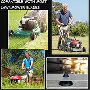 4 Pack Precision Blade Balancers, Lawn Mower Blade Sharpener Balancer Universal Blade Balancers for Balancing Lawnmower Blades Compatible with Most Lawnmower Blades for Outdoor Courtyard Garden Grass - Grill Parts America