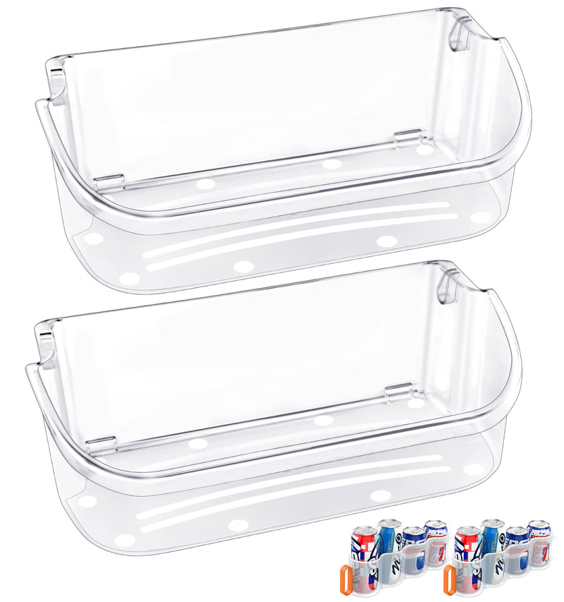 [2 PACK] UPGRADED 240356402 Refrigerator Door Bin Replacement,Compatible with Frigidaire Refrigerator Door Shelf Parts FFSS2615TS0 LFSS2612TF0 LFSS2612TE0 AP2549958 FGHS2631PF4A Door Shelf Shelves - Grill Parts America