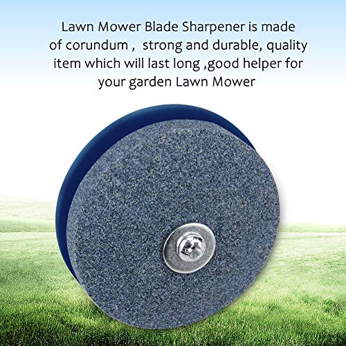 Crafts Man Lawn Mower Blade Sharpener for Any Power Hand Drill by (5 Packs Blue) - Grill Parts America