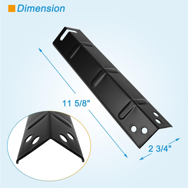 BBQration Grill Replacement Parts for 3-Burner Walmart Expert Grill XG10-101-002-02, Heat Plates Replacement Parts for Expert Grill Parts GBC2016WRS, 3-Pack - Grill Parts America
