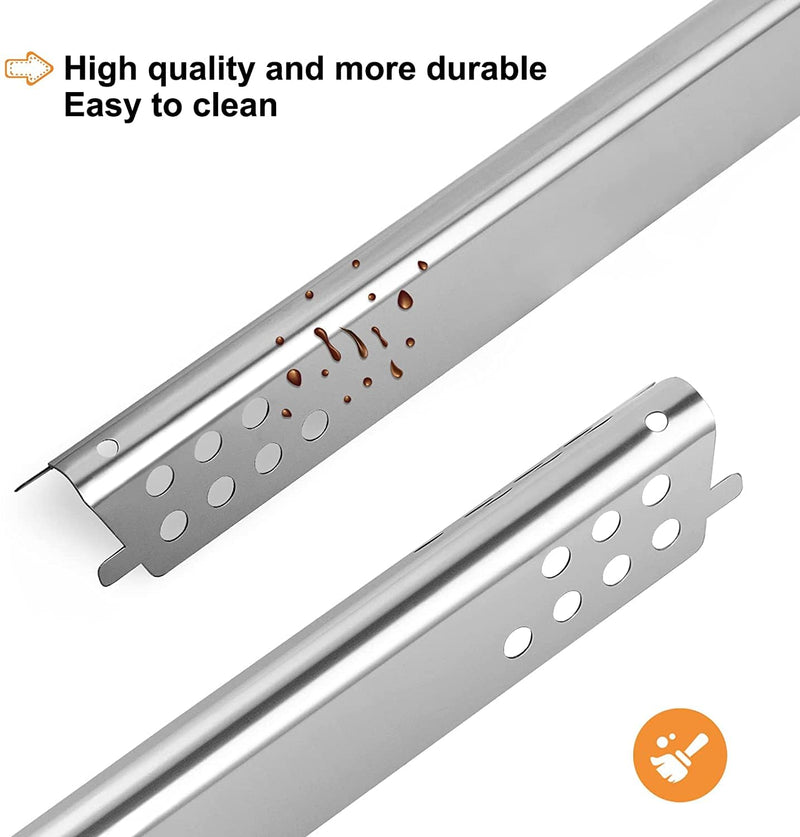 Replacement Parts for Charbroil Performance 475 4 Burner 463347017, 463361017, 463342119, 463347418, 463335517, G470-0004-w1, Heat Plate Tent Shield, Crossover Tube for Char-Broil 4 Burner Gas Grill - Grill Parts America
